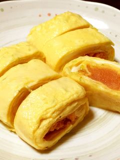 たらこの卵焼き-レシピのメイン写真