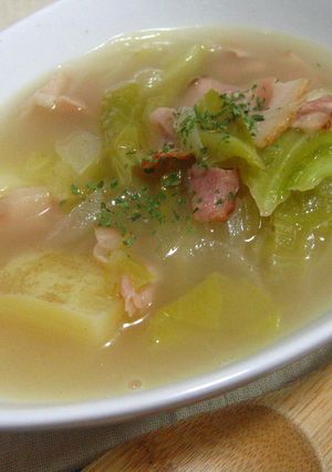 キャベツとじゃがいも☆春のスープ-レシピのメイン写真