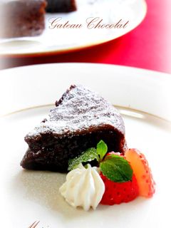 バレンタイン❤︎濃厚ガトーショコラ -レシピのメイン写真