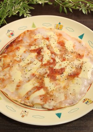 簡単！もちもち餅ピザ(クリスピー)-レシピのメイン写真
