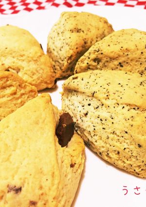 友達にも好評☆HMで簡単スコーン2種作り-レシピのメイン写真