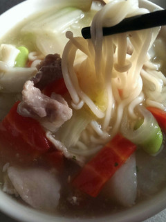 サッポロ一番塩ラーメンで八宝菜ラーメン-レシピのメイン写真