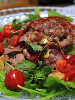 なんちゃってローストビーフのサラダ-レシピのメイン写真