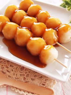 うどんで簡単♡みたらし団子-レシピのメイン写真