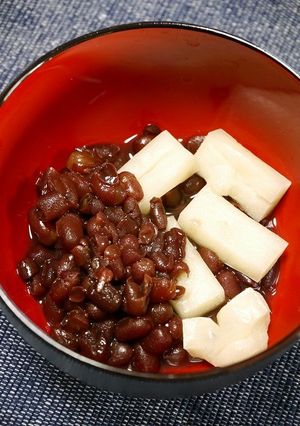 簡単！ぜんざい☆あずき缶で関東風汁なし-レシピのメイン写真