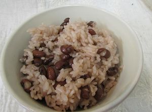 お赤飯風　小豆ご飯（もち米不使用）-レシピのメイン写真