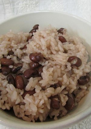 お赤飯風　小豆ご飯（もち米不使用）-レシピのメイン写真