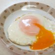 *プロのような仕上がりの目玉焼き♫