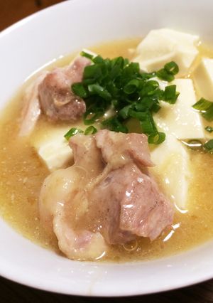 あったか鳥もも豆腐を大根おろしで！！-レシピのメイン写真