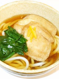 簡単!きつねうどん・つゆ♪油揚・いなり-レシピのメイン写真