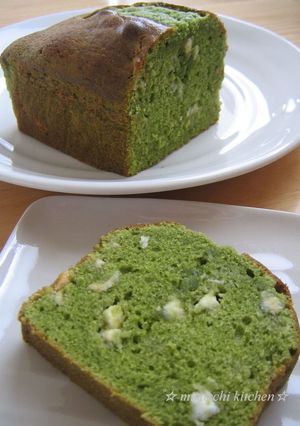 抹茶みるくパウンド☆ホワイトチョコ-レシピのメイン写真