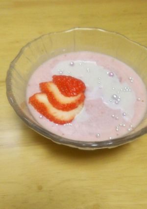 キラキラ☆苺のムース-レシピのメイン写真