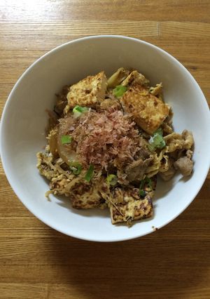 豆腐と豚肉のチャンプルー-レシピのメイン写真