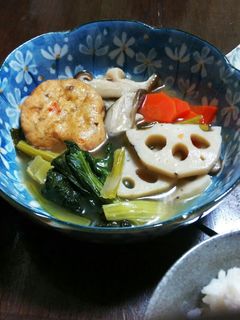 野菜とがんもの煮物-レシピのメイン写真