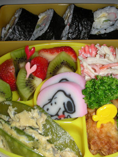 マヨたっぷり♪のり巻き弁当-レシピのメイン写真