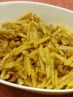 豚肉とじゃがいもの甘辛炒め-レシピのメイン写真