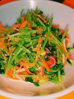 豆苗の和え物-レシピのメイン写真