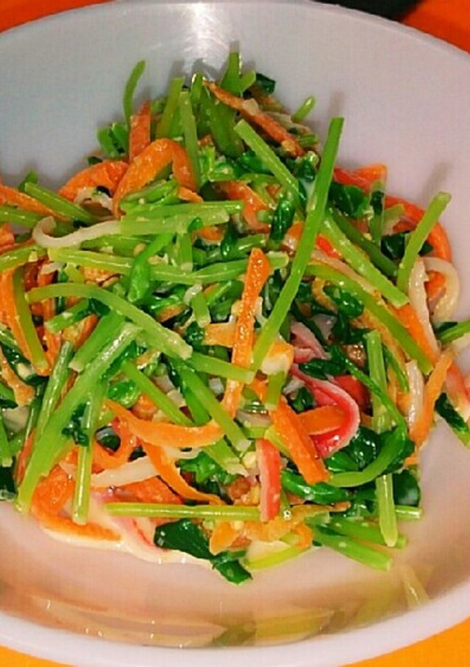 豆苗の和え物-レシピのメイン写真