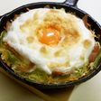 小型スキレットでもこもこ巣籠りたまご