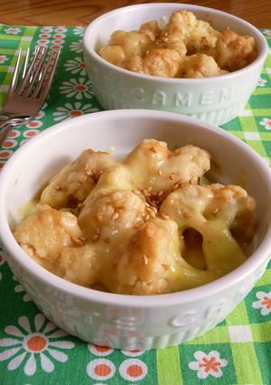 ✪カリフラワーのゴマ味噌チーズ焼き✪-レシピのメイン写真