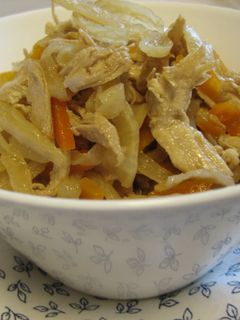 チキーン♪と(!?)切干大根の煮物-レシピのメイン写真