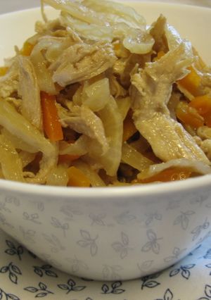 チキーン♪と（！？）切干大根の煮物-レシピのメイン写真