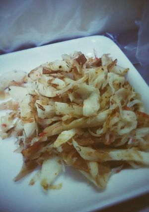 たくあんリメイク☆カニカマの炒め物-レシピのメイン写真
