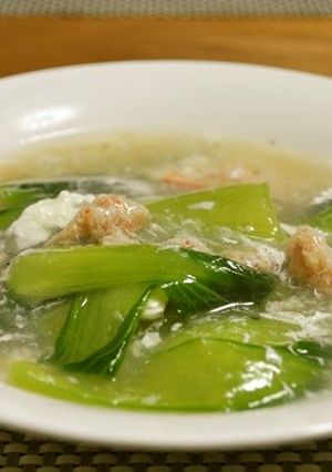 青梗菜のカニあんかけ-レシピのメイン写真