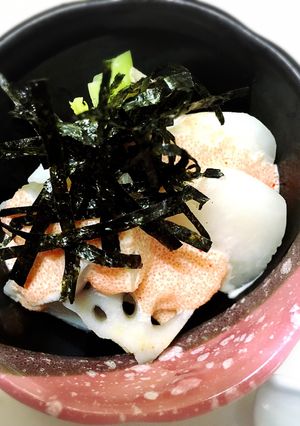 かぶと里芋とレンコンの明太マヨかけサラダ-レシピのメイン写真