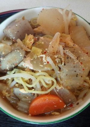 血管ダイエット食617（味噌ラーメン）-レシピのメイン写真