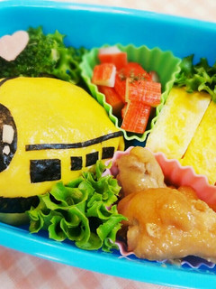 ドクターイエロー/電車 キャラ弁-レシピのメイン写真