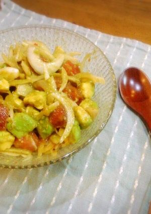 5分で絶品！シャキシャキピリ辛ポキ-レシピのメイン写真