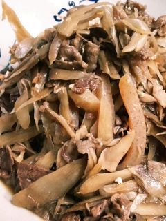 ゴボウと牛肉のしぐれ煮-レシピのメイン写真
