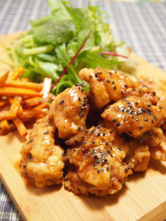 冷めても美味 味噌ポンダレで食べる唐揚げ-レシピのメイン写真