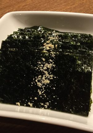 日本の海苔で韓国海苔を作ろう-レシピのメイン写真