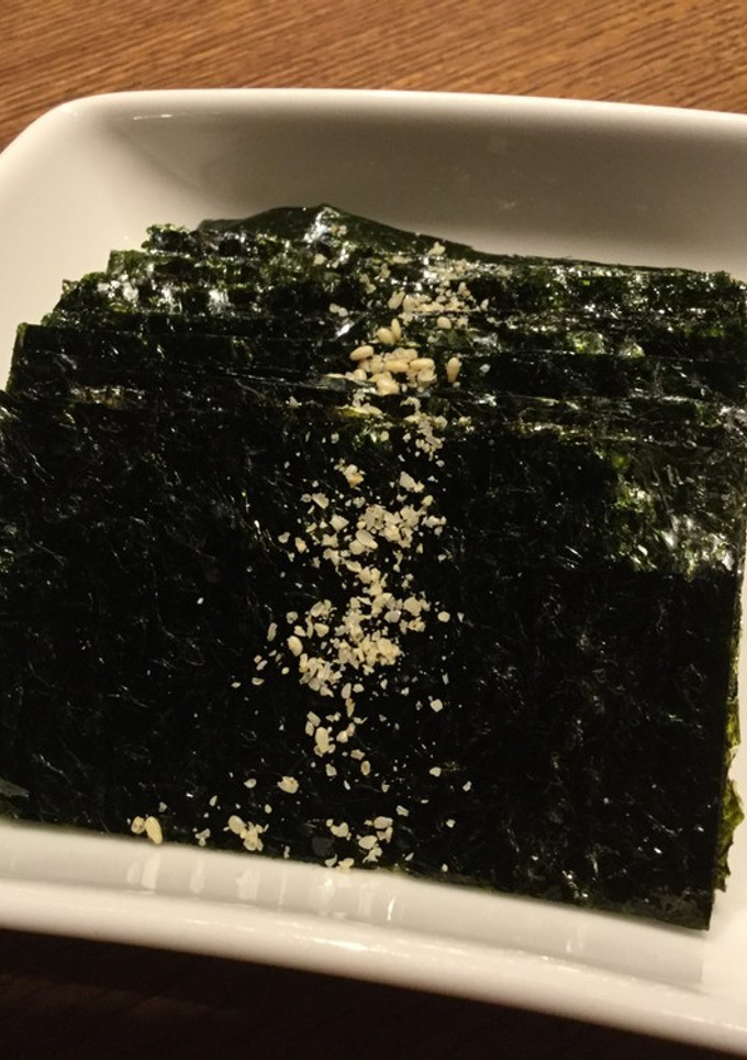 日本の海苔で韓国海苔を作ろう-レシピのメイン写真