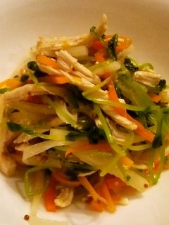 大根と豆苗のサラダ-レシピのメイン写真