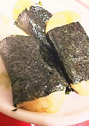 ハマる～辛子醤油の磯辺餅-レシピのメイン写真