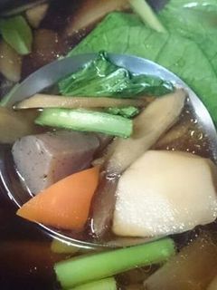 正月の余った野菜で けんちん汁-レシピのメイン写真