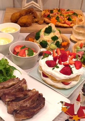 クリスマスdinner♡-レシピのメイン写真