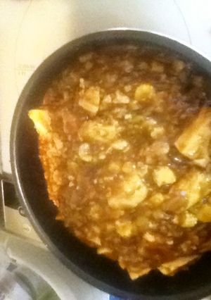 食トレー麻婆豆腐-レシピのメイン写真