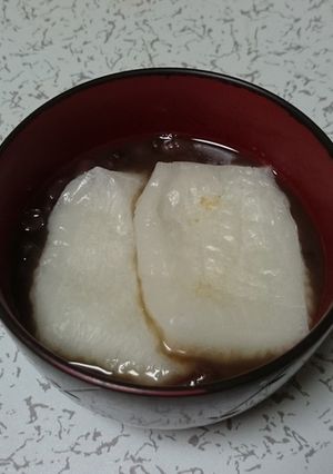 1月11日 お汁粉-レシピのメイン写真