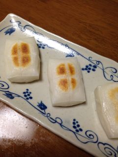 フライパンで、時短 焼き餅-レシピのメイン写真