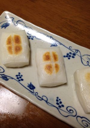 フライパンで、時短 焼き餅-レシピのメイン写真