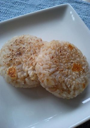 おかかチーズの焼きおにぎり-レシピのメイン写真