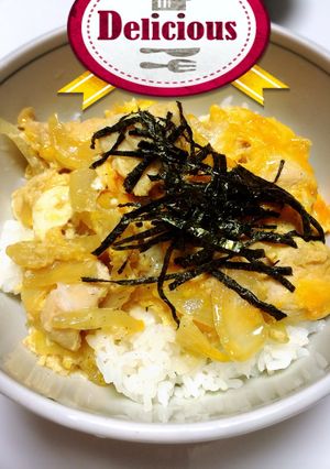 塩麹で柔らか鶏胸肉の親子丼-レシピのメイン写真