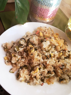 簡単ランチ☆高菜たらこチャーハン-レシピのメイン写真