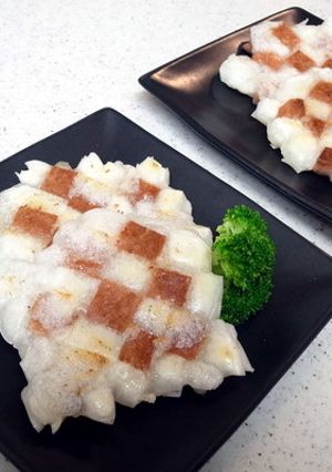 市松スパムもち-レシピのメイン写真