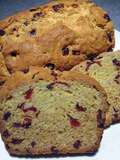 クランベリーとオレンジのクイックブレッド-レシピのメイン写真
