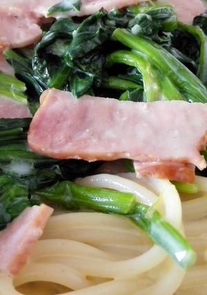 ほうれん草＆ベーコンのクリームパスタ☆-レシピのメイン写真